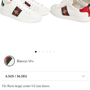 Gucci Ace Sneaker 36.5 U.S